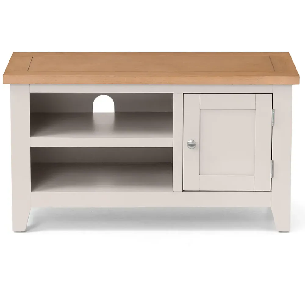 Richmond TV Unit - Grey, Pale Oak