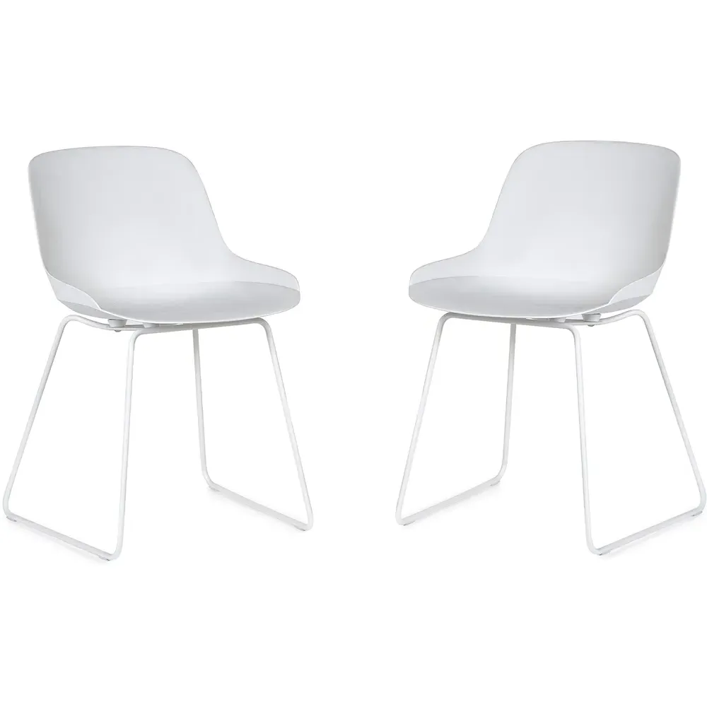 Rocco Chair Set of 2 - White