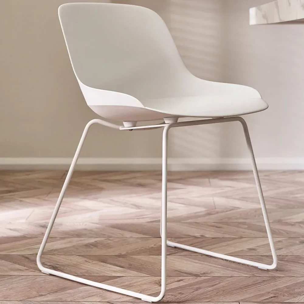 Rocco Chair Set of 2 - White image