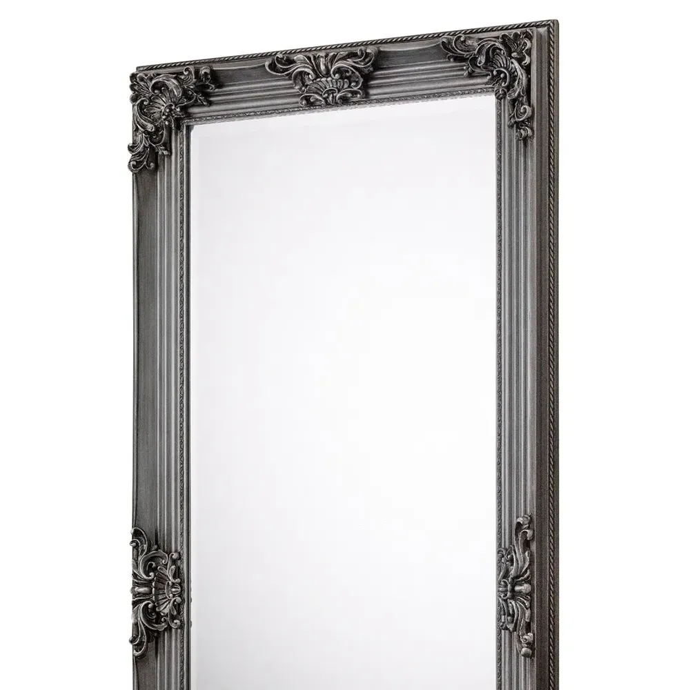 Rococo Lean-To Dressing Mirror - Silver