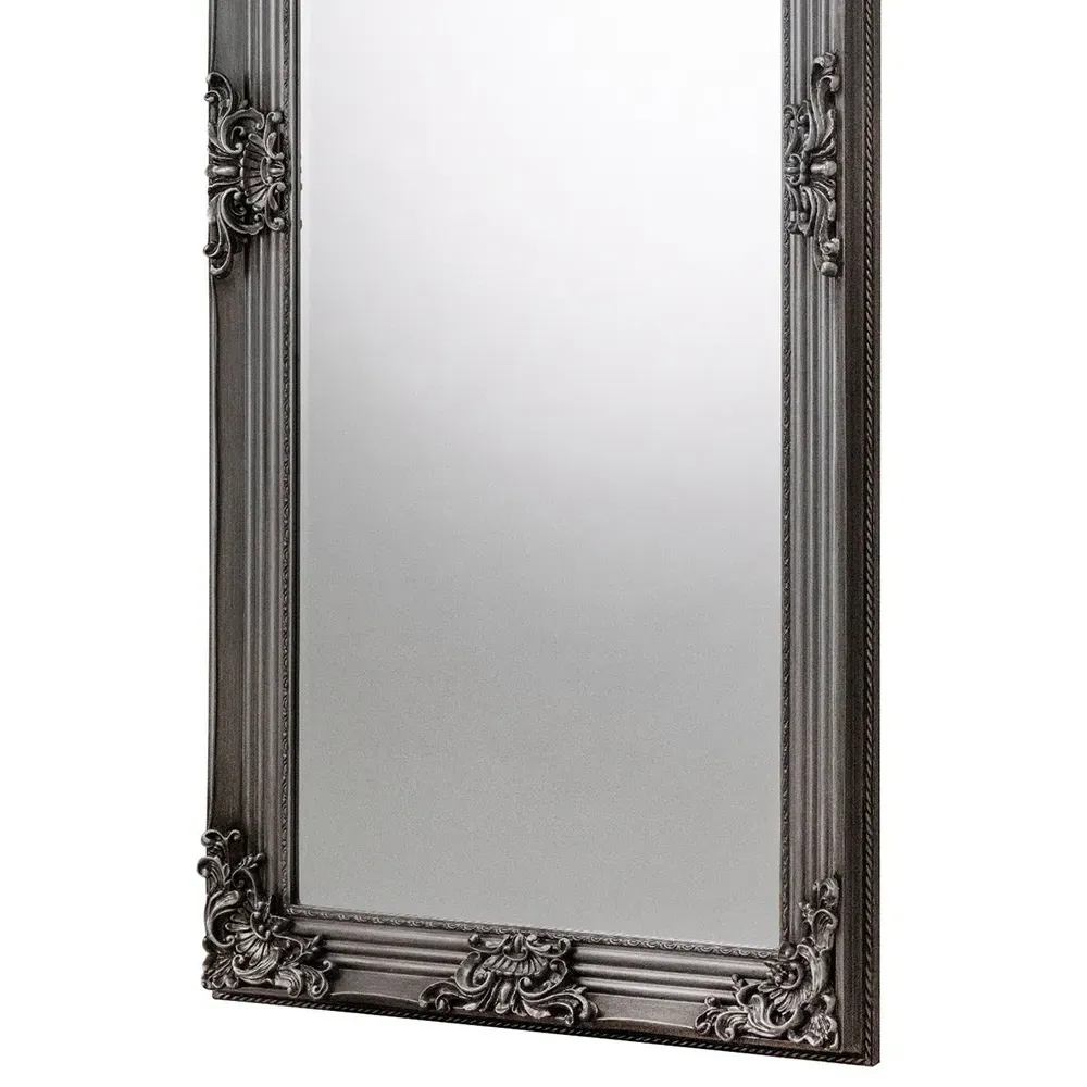 Rococo Lean-To Dressing Mirror - Silver