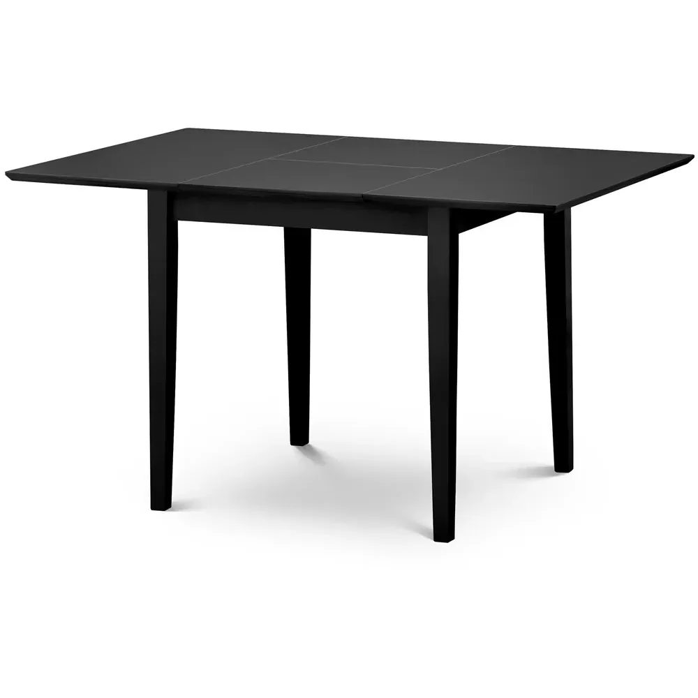 Rufford 4-Seater Extendable Dining Table - Black