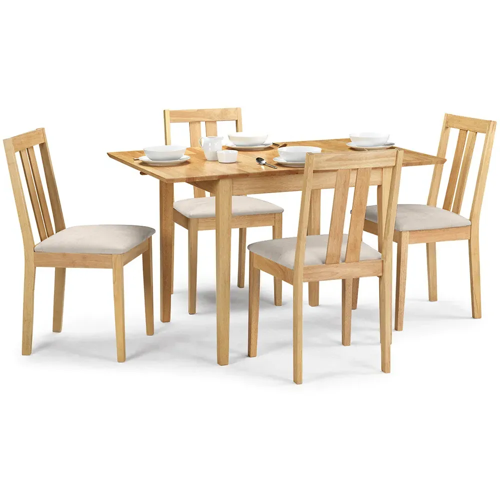 Rufford 4-Seater Extendable Dining Table - Natural