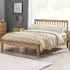 Salerno King Size Shaker Bed - Oak