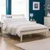 Salerno King Size Two Tone Shaker Bed - Oak