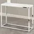 Scala Console Table - White, Chrome