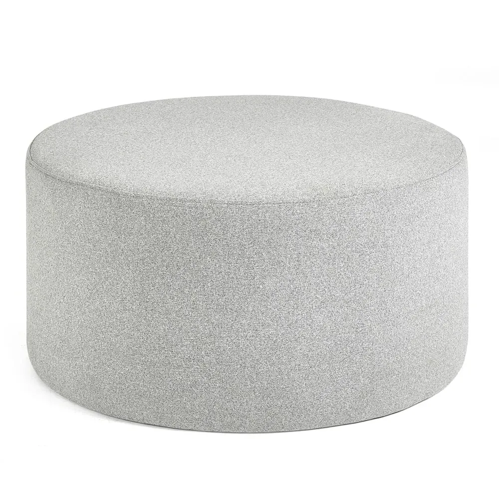 Seattle Footstool - Grey, Linen