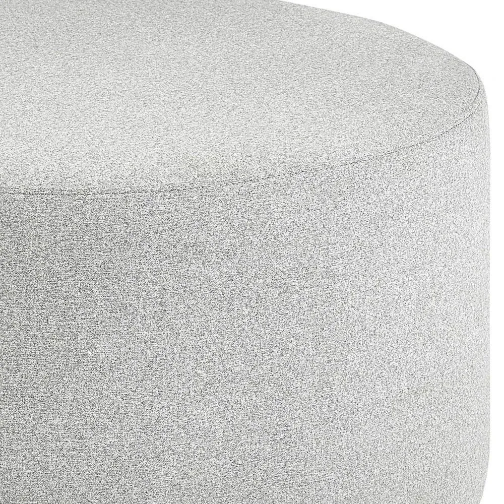 Seattle Footstool - Grey, Linen