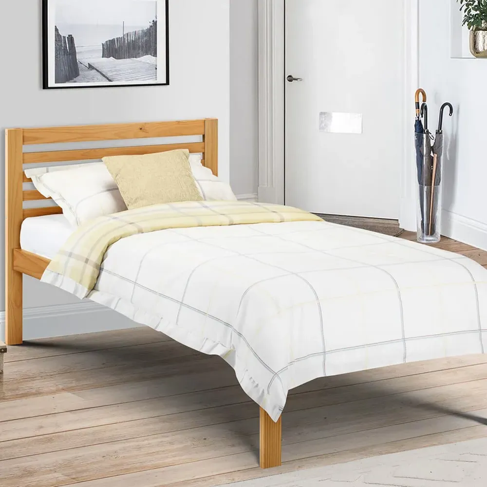 Slocum Single Bed Frame - Antique Pine image