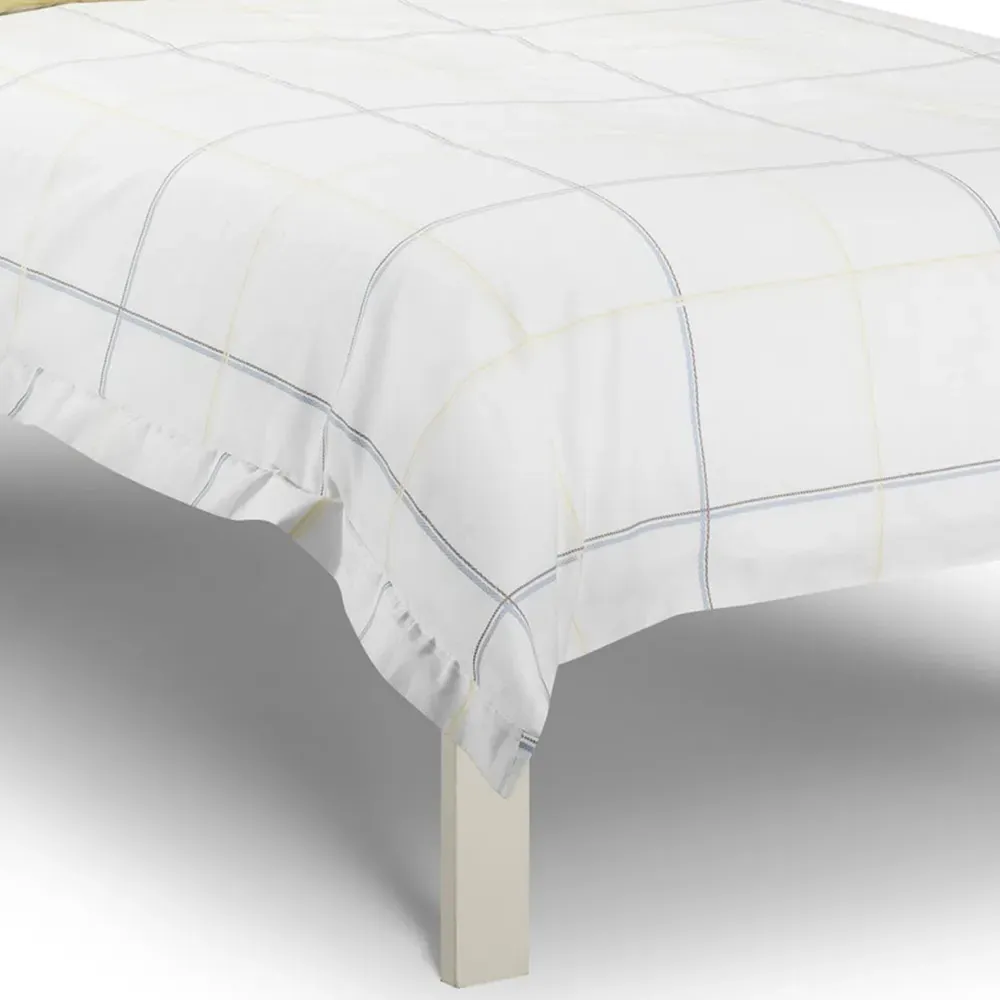Slocum Single Bed Frame - Stone White