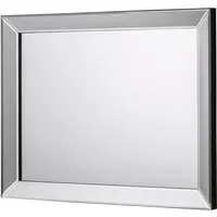Soprano All Glass Wall Mirror - Clear