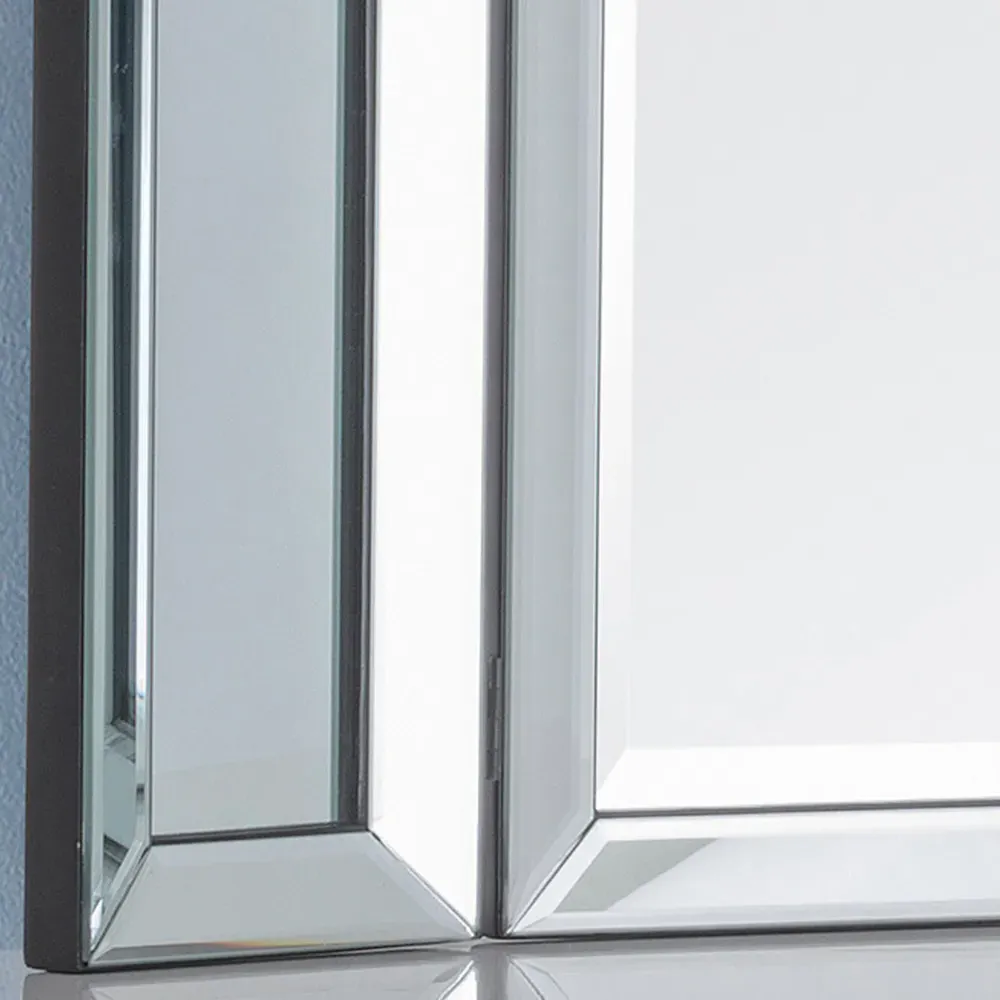 Soprano Folding Dressing Table Mirror - Clear