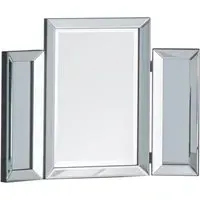 Soprano Folding Dressing Table Mirror - Clear