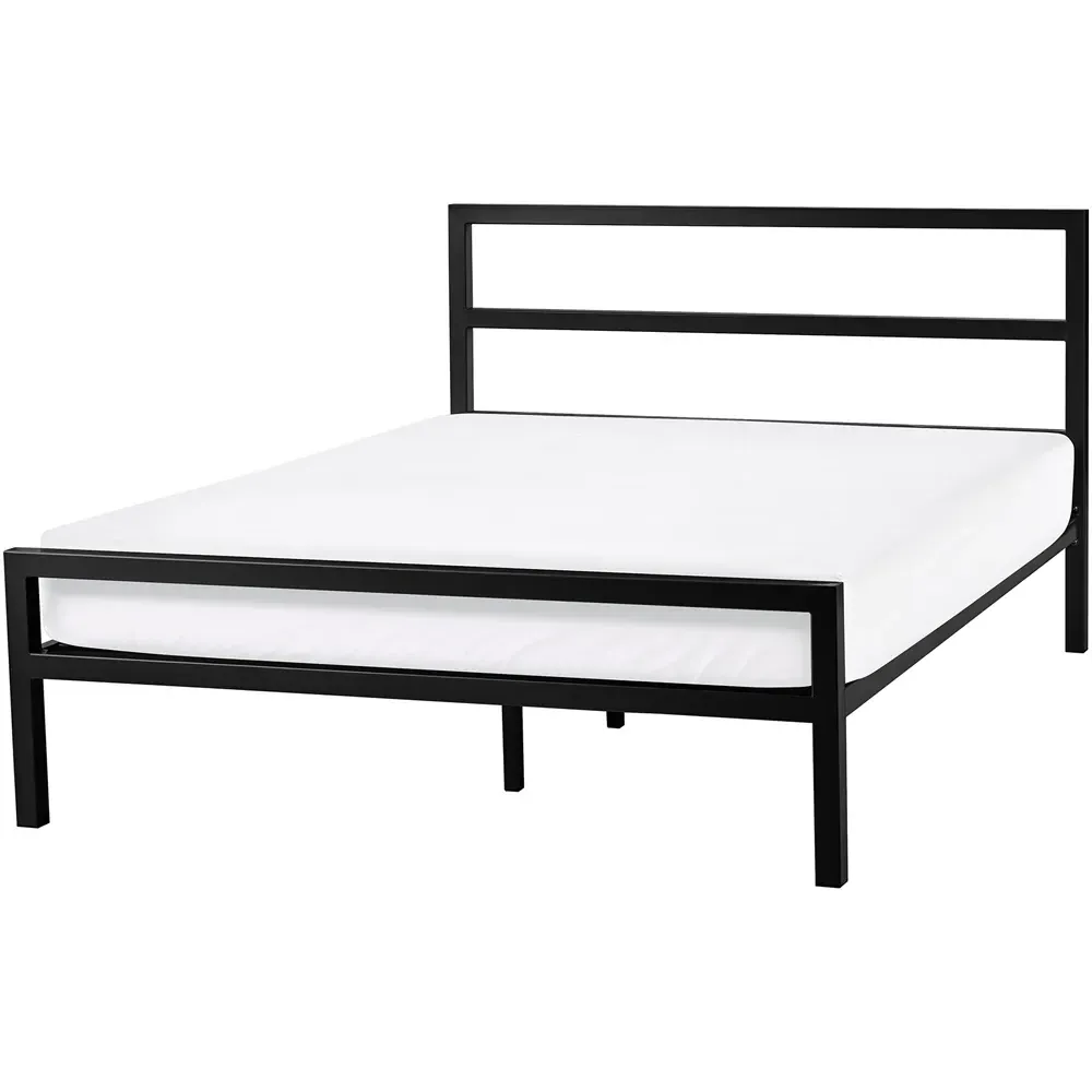 Soto Double Metal Bed Frame - Black