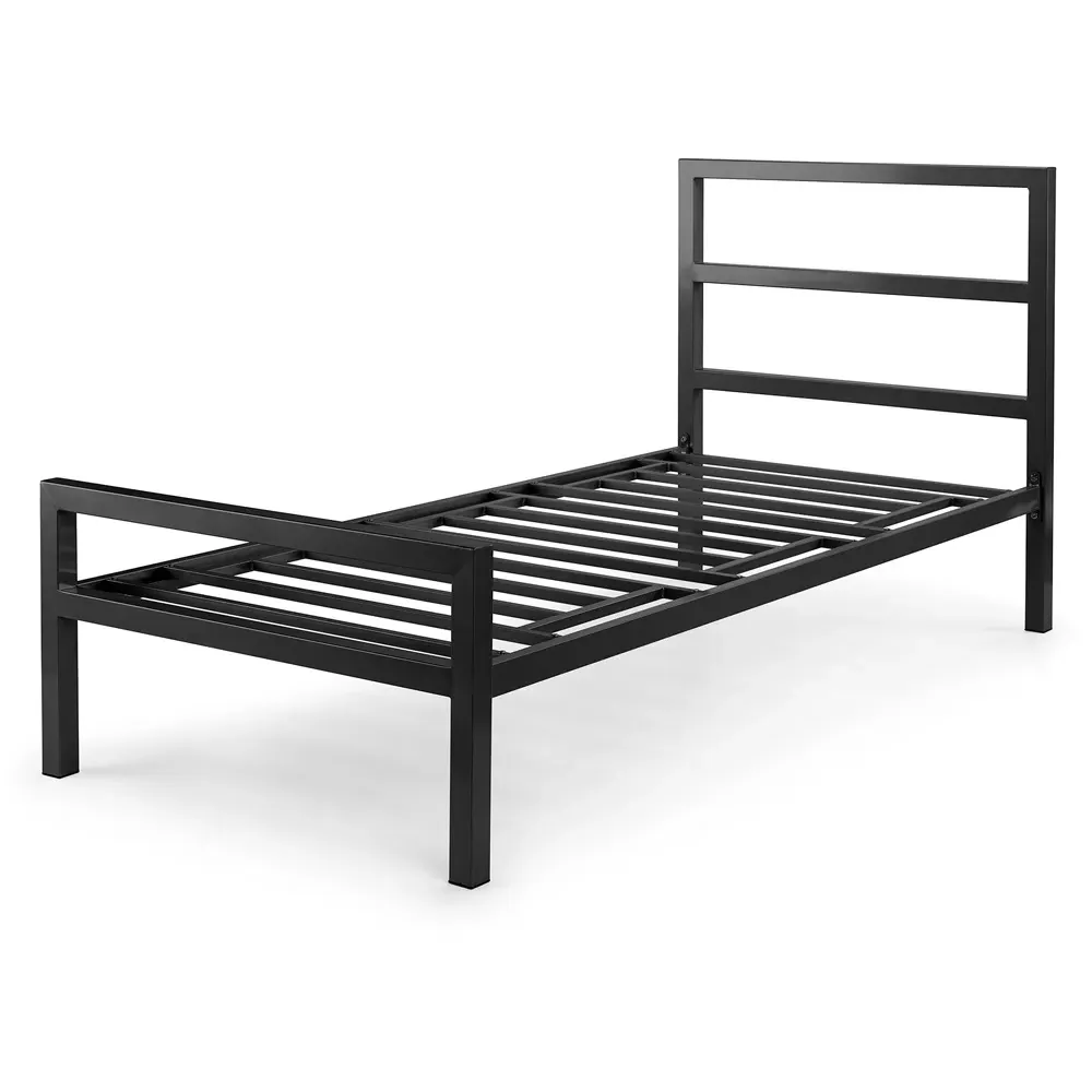 Soto Single Metal Bed Frame - Black