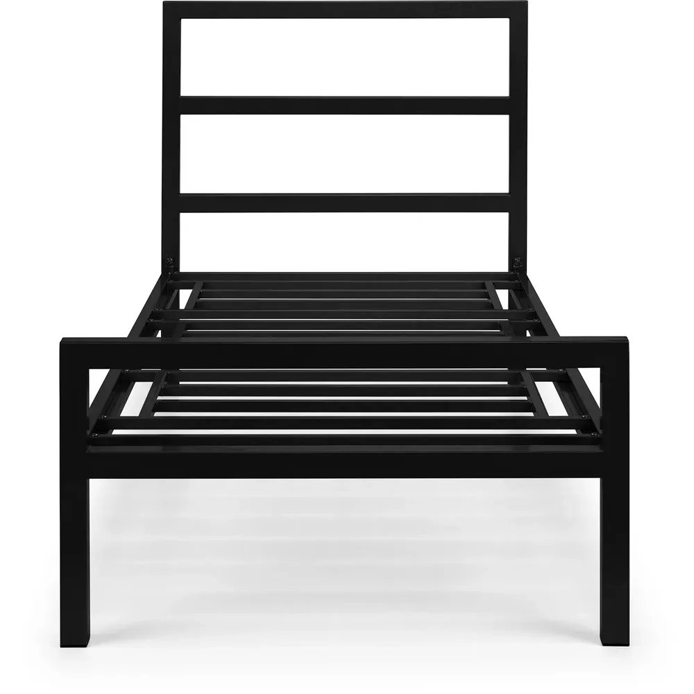 Soto Single Metal Bed Frame - Black