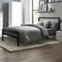 Soto Single Metal Bed Frame - Black
