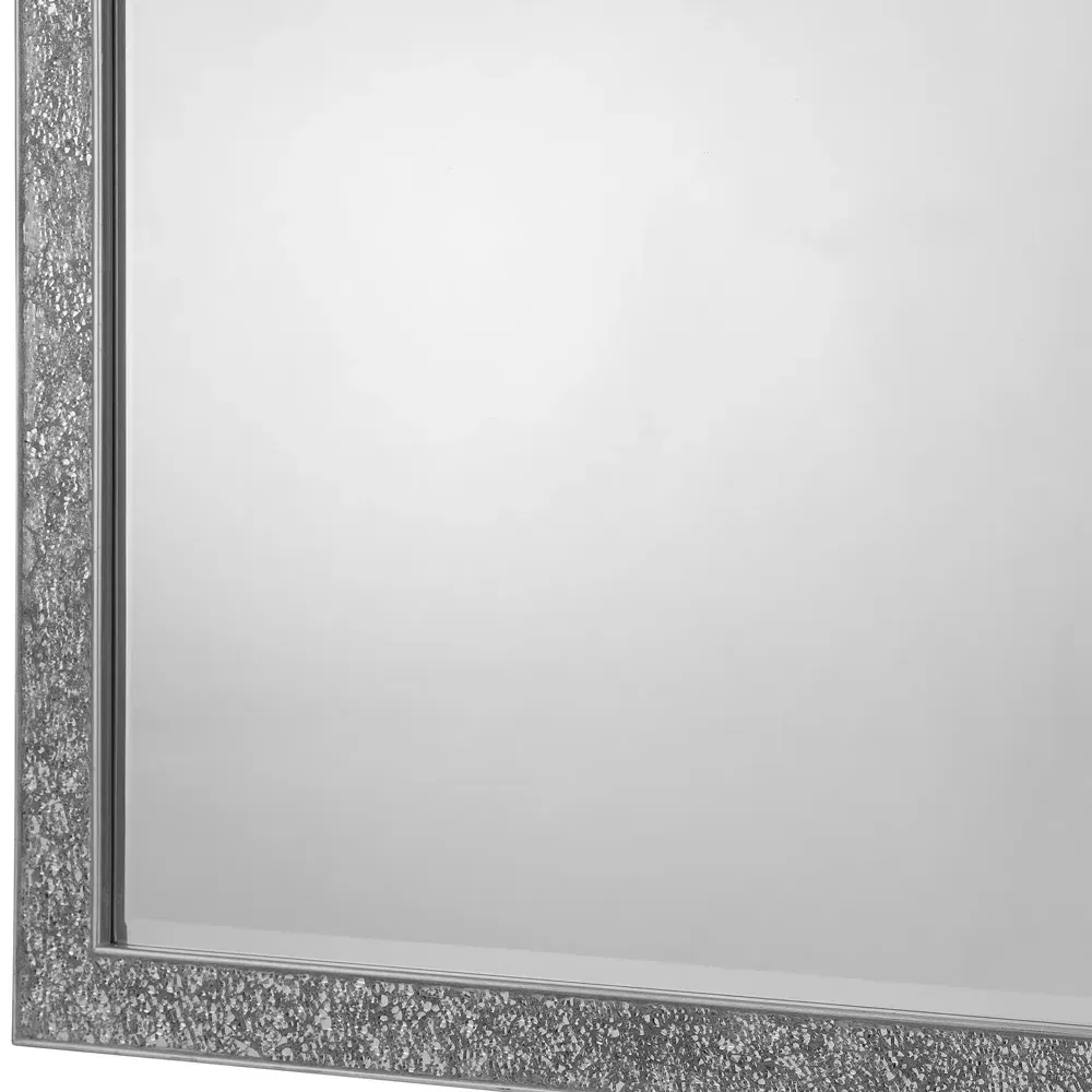 Staccato Fragment Wall Mirror - Silver