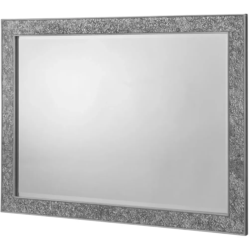 Staccato Fragment Wall Mirror - Silver image