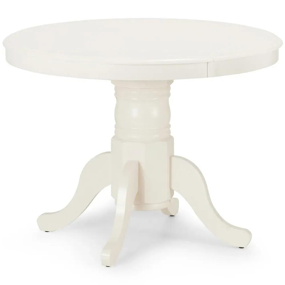 Stanmore 6-Seater Round Extendable Dining Table - Taupe