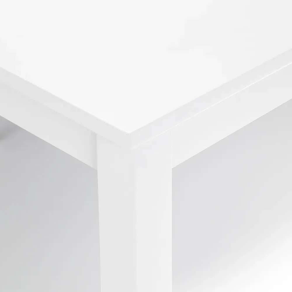 Taku 4 Seater Dining Table - White