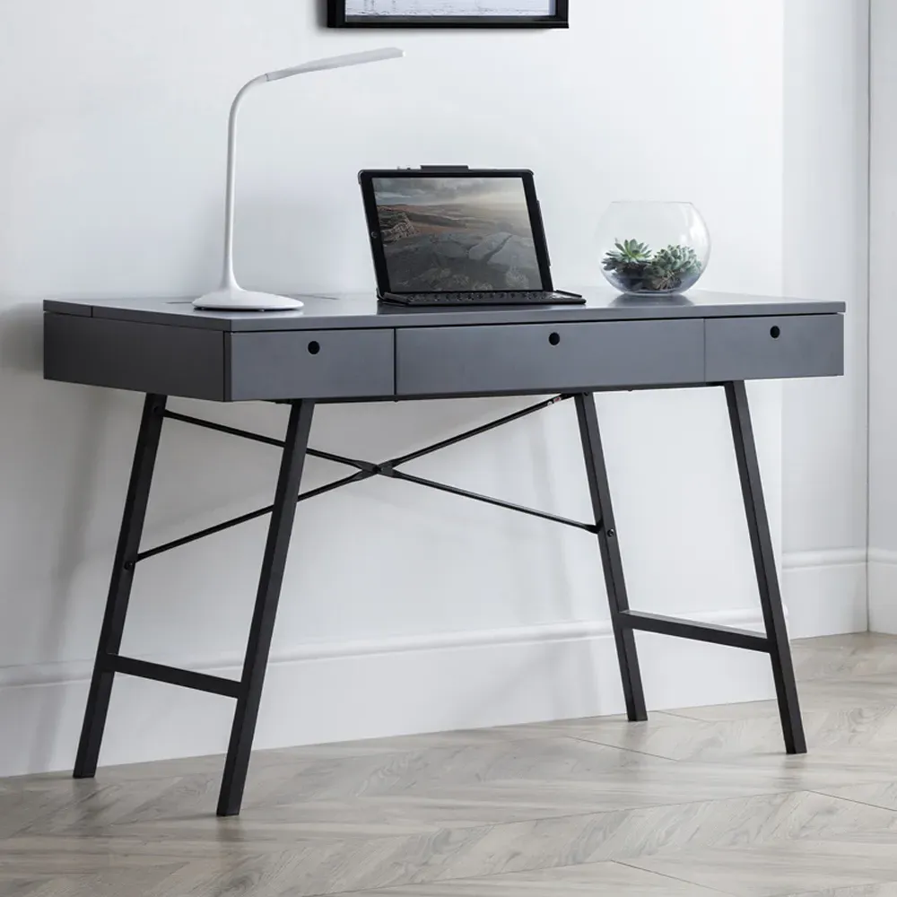 Trianon Desk with Storage - Grey image