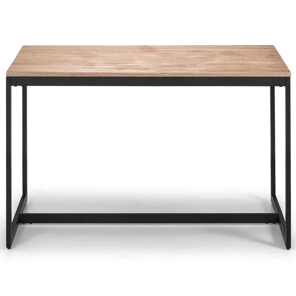 Tribeca 4-Seater Dining Table - Black, Sonoma Oak