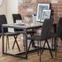 Tribeca 4-Seater Dining Table - Black, Sonoma Oak