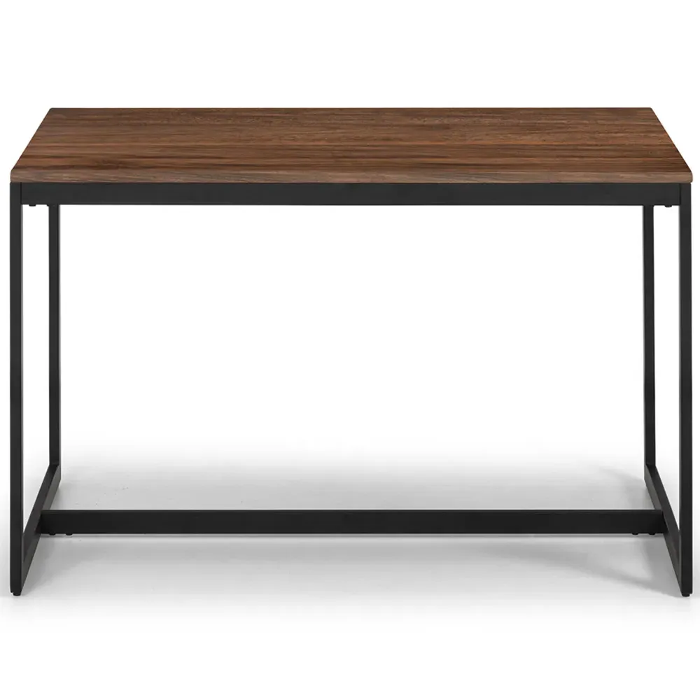 Tribeca 4-Seater Dining Table - Black, Walnut