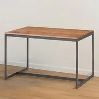 Tribeca 4-Seater Dining Table - Black, Walnut