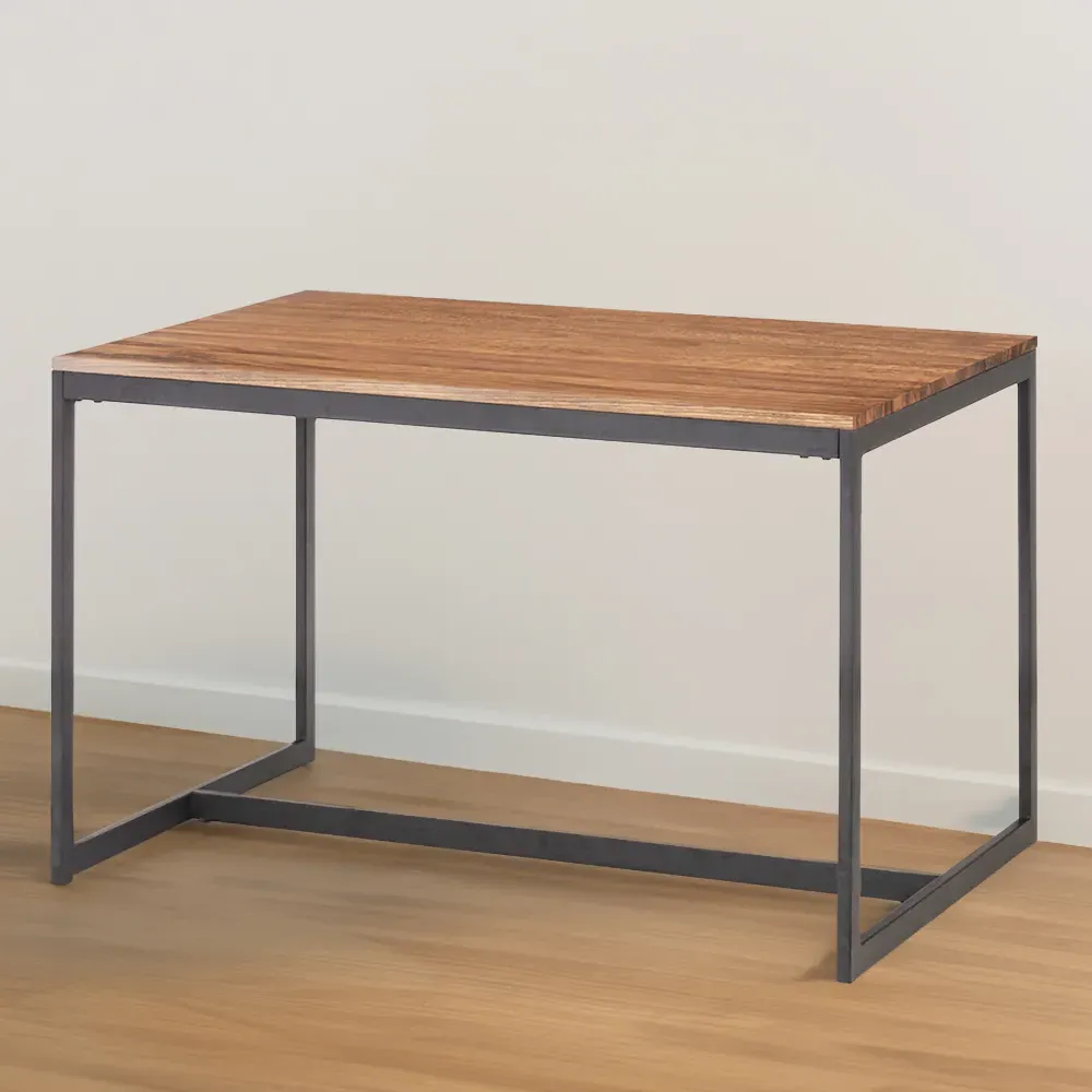 Tribeca 4-Seater Dining Table - Black, Walnut