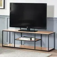 Tribeca TV Unit with Shelf - Sonoma Oak