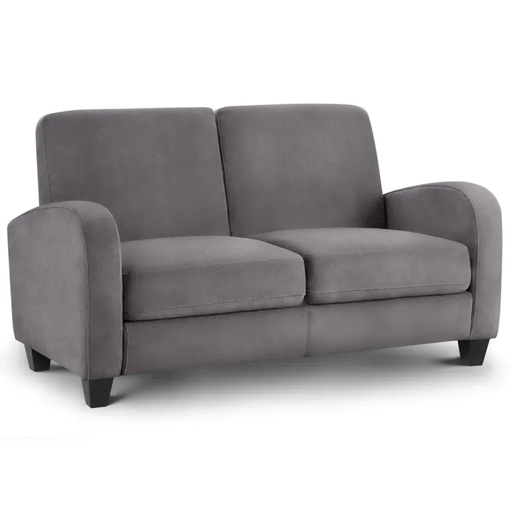 Vivo 2-Seater Sofa - Grey, Chenille