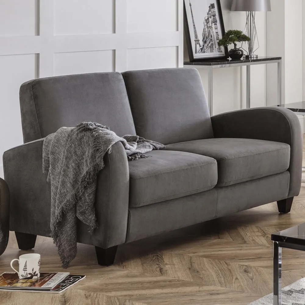 Vivo 2-Seater Sofa - Grey, Chenille image