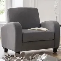 Vivo Chair - Grey, Chenille