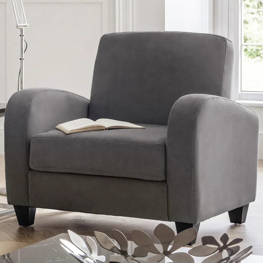 Vivo Chair - Grey, Chenille image