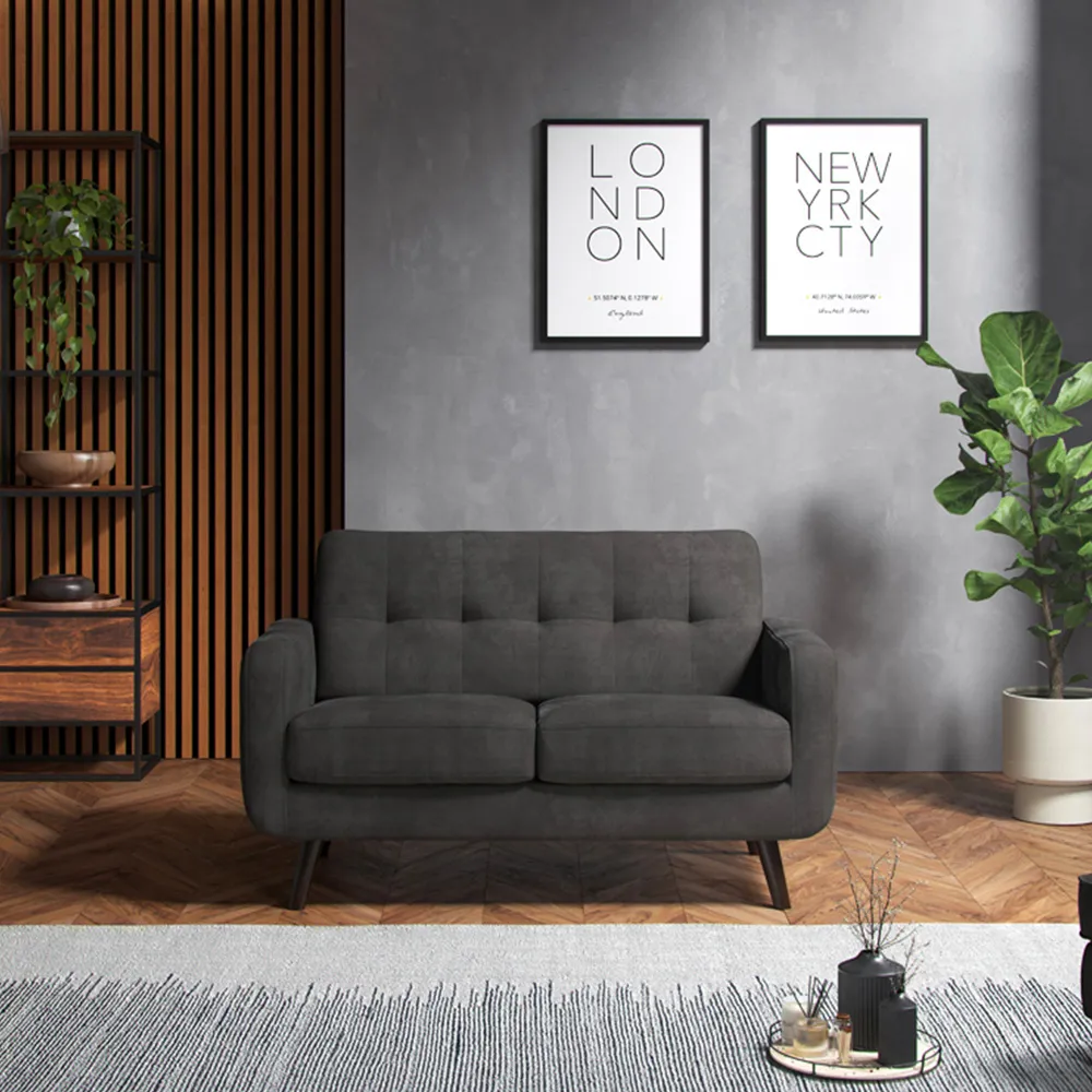 2-Seater Sofa - Grey