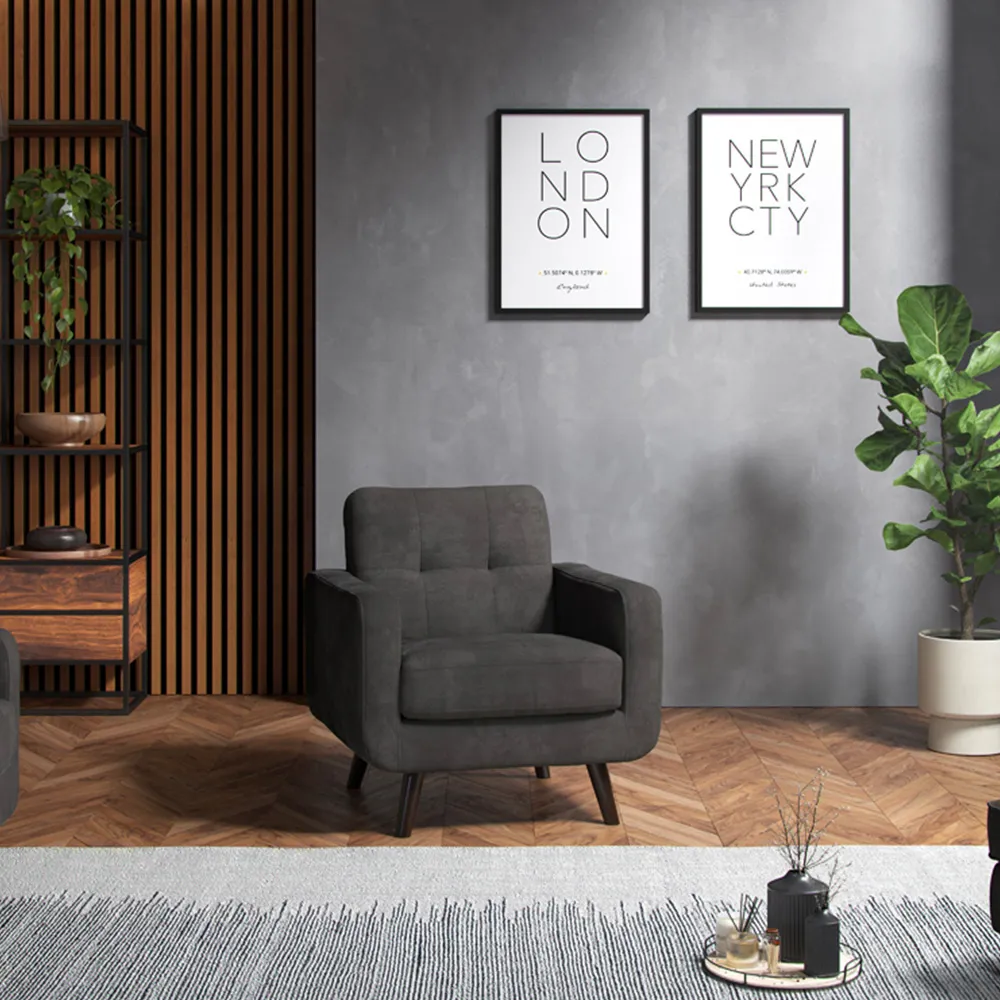 Julien Armchair - Grey