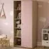 Neptune Single Door Wardrobe - Pink, Oak