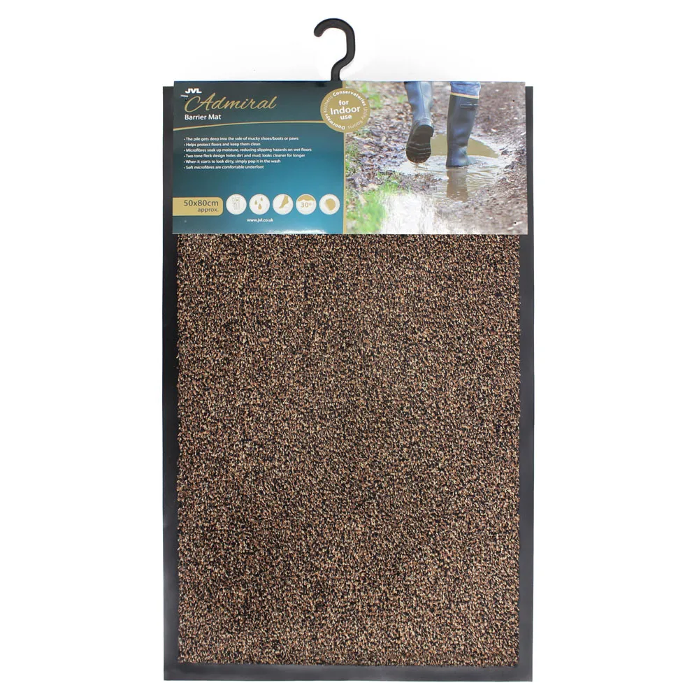 Admiral Barrier Doormat - Brown