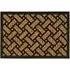 Alba Parquet Woven Scraper Doormat - Coir