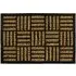 Alba Squares Woven Scraper Doormat - Coir