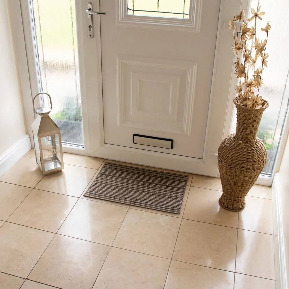 Arona Indoor Machine Washable Doormat - Beige