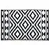 Aztec Outdoor Rug - Black, Polypropylene