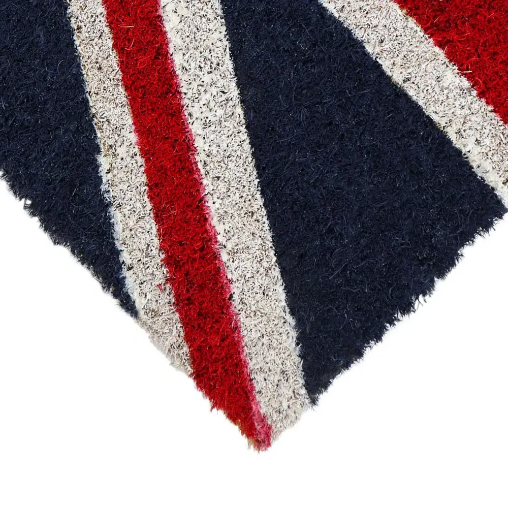 Coir Union Flag Doormat - Natural