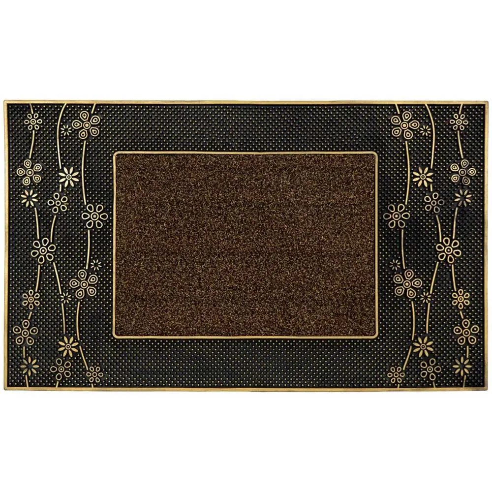 Daisy Doormat - Gold, PVC image