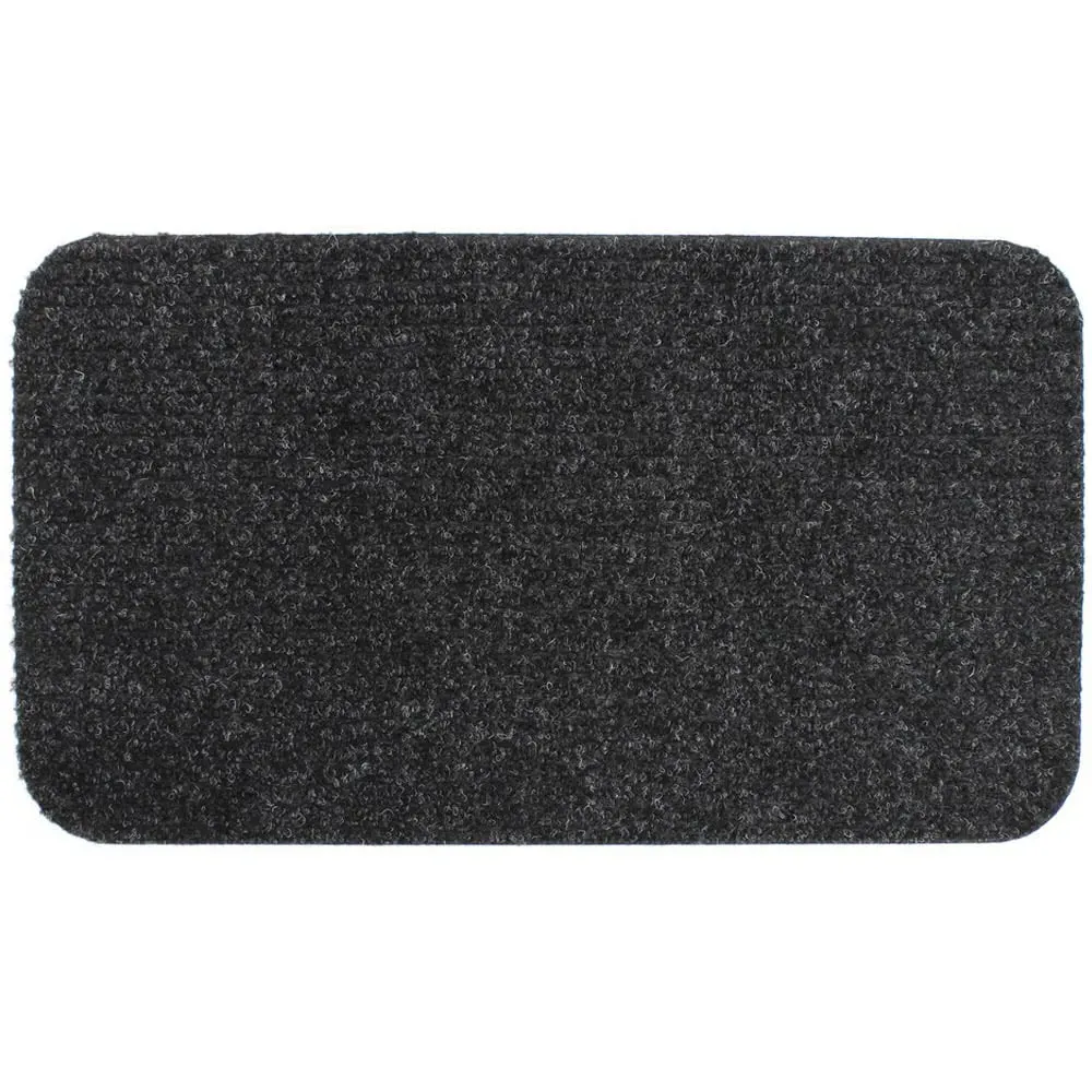 Delta Ribbed Door Mat - Brown image