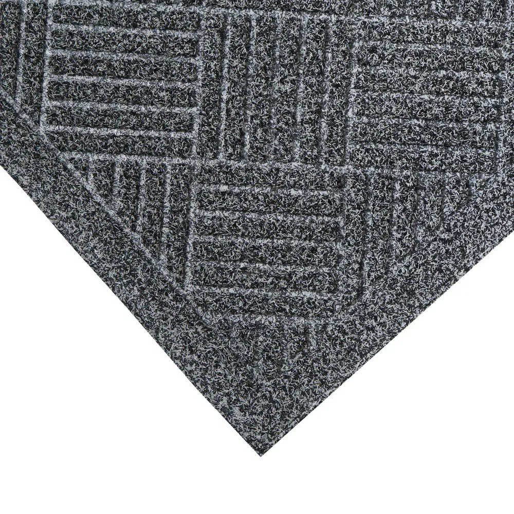 Dirt Defender Square Door Mat - Grey