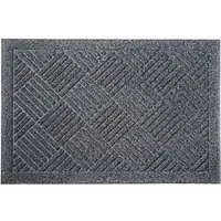 Dirt Defender Square Door Mat - Grey