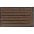 Dirt Stopper Pro Scraper Door Mat - Brown